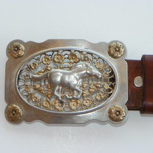 Vintage Arizona Horsehair Belt and Custom Buckle (Buckle is Sold)